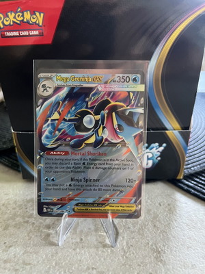 Mega Greninja ex CRI 022/086 card like new