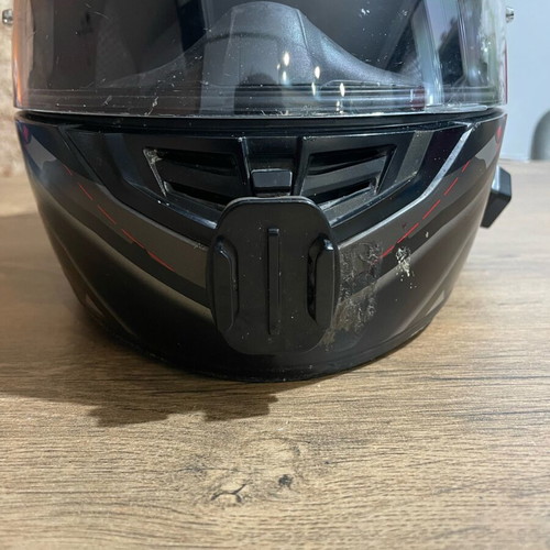 HJC helmet used with two visors and intercom size M