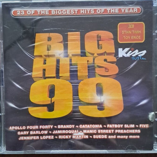 Big Hits 99 2 CD like new, pop
