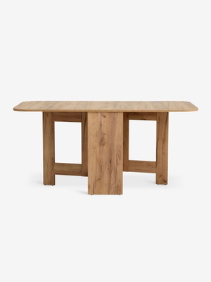 Alling Dining Table 80x100/163 cm New Colored Warm Oak