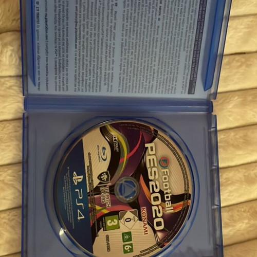 Pes 2020 for PlayStation 4, slightly used