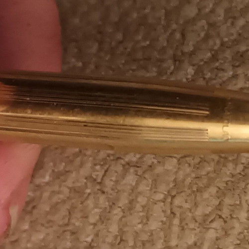 Karatclad Anson Pensil mechanical pencil like new with deep gold plating