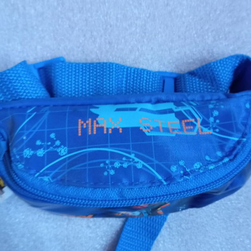 Max Steel kids waist bag like new, blue