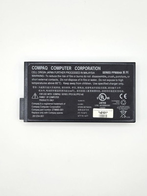 Compaq Presario 2800 battery used, 14.4V 4.4Ah PPB004A