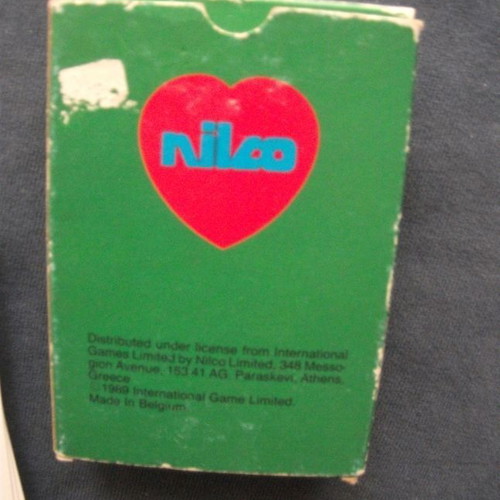 Vegas Nite Slots card game 1989 like new, complete with cards