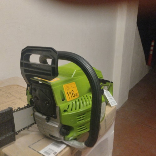 Petrol chainsaw unused