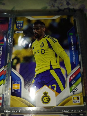 Κάρτα Panini Adrenalyn XL FIFA 365 2026 μεταχειρισμένη, Core Team Mate