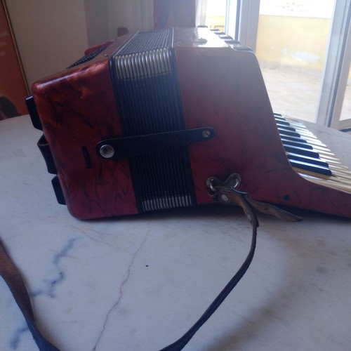 Firotti Accordion used with signs of wear, educational model