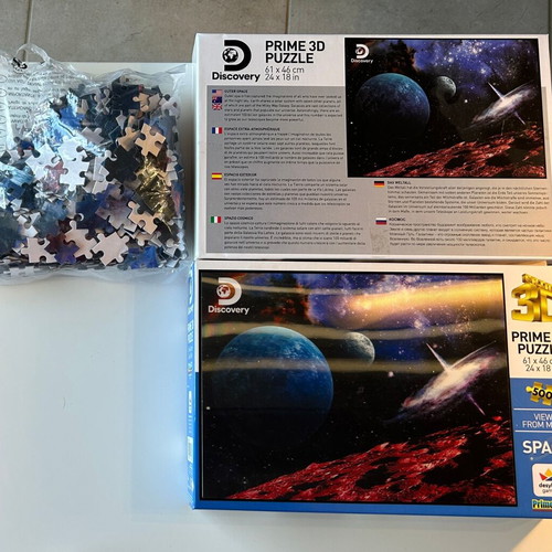 Discovery Prime 3D Puzzle 500 Pieces View From Mars New