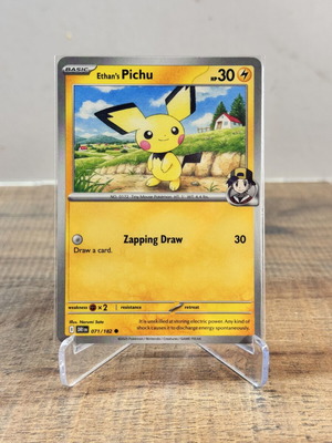 Pokemon Card Ethan's Pichu 071/182 Destined Rivals new