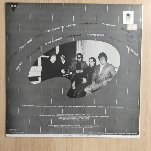 Squeeze Cool For Cats LP vinyl 33 rpm 1979 like new