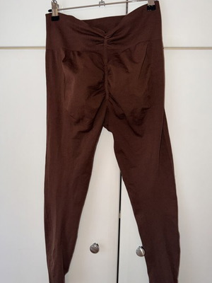 Yoga pants κολάν καφέ medium γυναικείο temu σαν καινούργιο