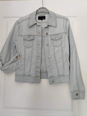 Vintage women's youth denim jacket Etam used, size S/M
