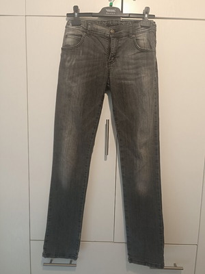 Τζιν unisex Sisley σαν καινούργιο, μακρύ ίσιο παντελόνι με ρυθμιζόμενη μέση
