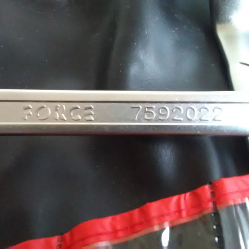 Force Professional Tools Offset Polygon Wrench Set 5 Pieces