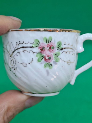Φλιτζάνι καφέ Imperial Russian Porcelain Kuznetsov Factory μεταχειρισμένο