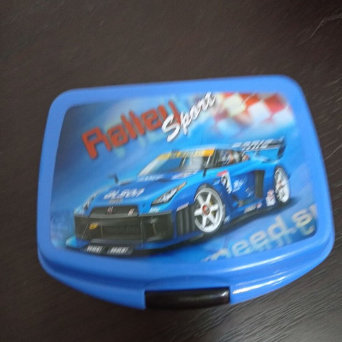 Children's school lunchbox blue like new
