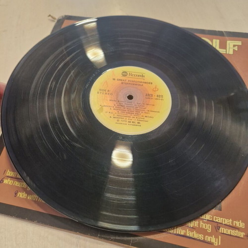 Steppenwolf 16 Greatest Hits vinyl LP compilation used
