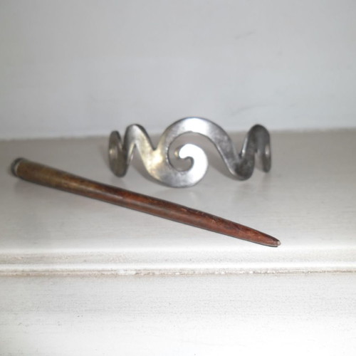 Ethnic hair ornament used, for ponytail