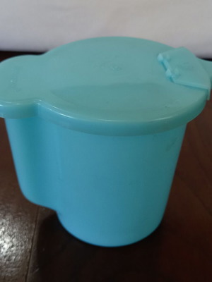 Tupperware small jug with lid used, 300ml capacity, Rexol Hellas