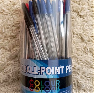 50 στυλό διαφορετικως χρωματων