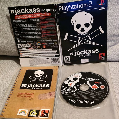 Mtv Jackass The Game PS2 used in excellent condition