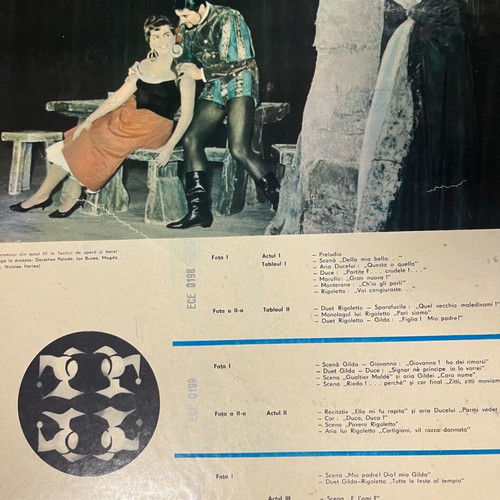 Rigoletto Verdi classical collection like new with 3 records