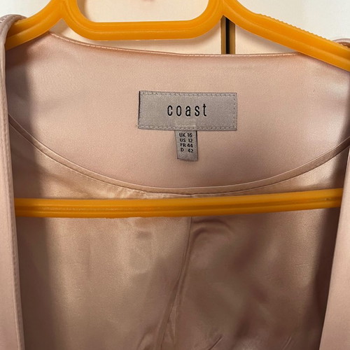 Coast jacket used, size 16, pink