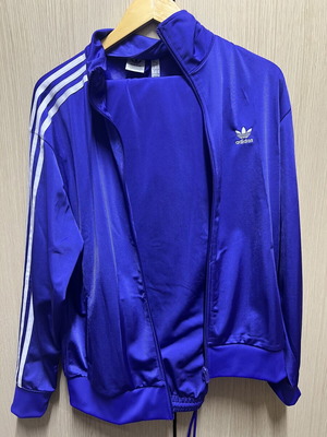 Adidas σετ φόρμες μωβ ζακέτα και παντελόνι
