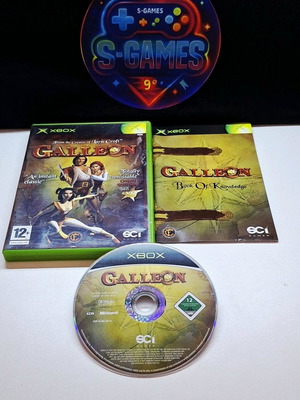 Galleon Xbox game used with manual