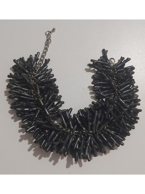 Bracelet new black design, set with necklace available