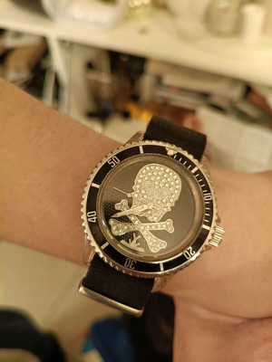 ToyWatch Crystal Skull Special Edition ρολόι καινούργιο, συλλεκτικό ιταλικό σχέδιο