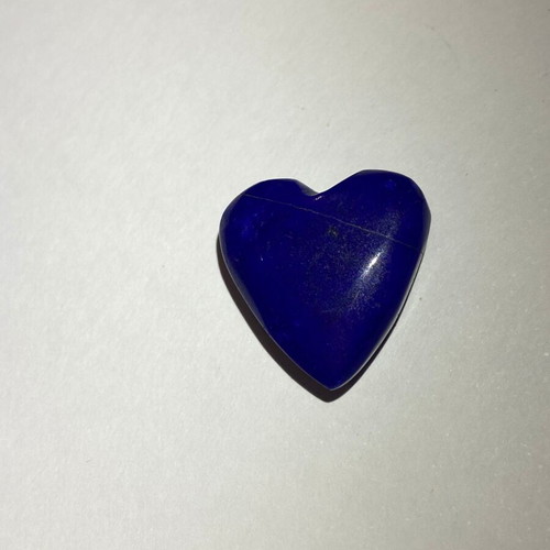 Lapis Lazuli heart polished natural AA quality, new