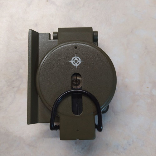 Paget Trading UK Military Type Compass new with ruler and sight