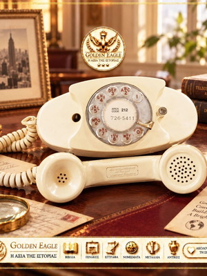 Western Electric Princess 702BM περιστροφικό τηλέφωνο, New York Telephone, 1980
