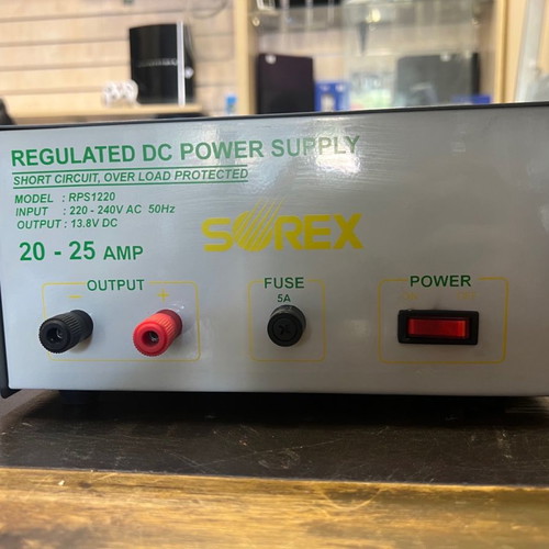 Sorex RPS1220 regulated DC power supply used