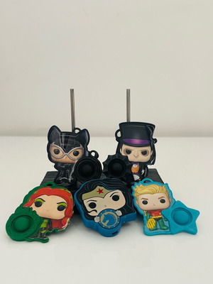 DC Kinder Joy σετ μπαλάκια στρες σαν καινούργιο