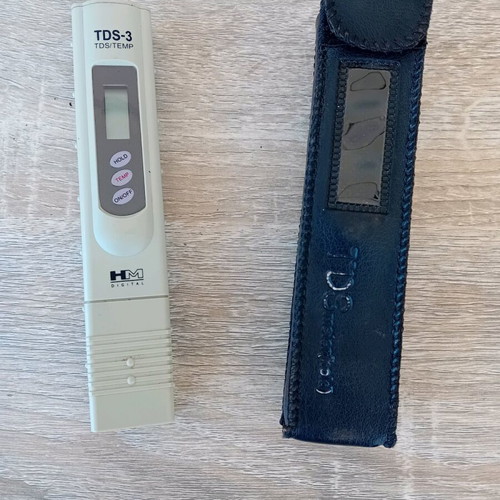 Tds Meter TDS-3 digital temperature meter like new