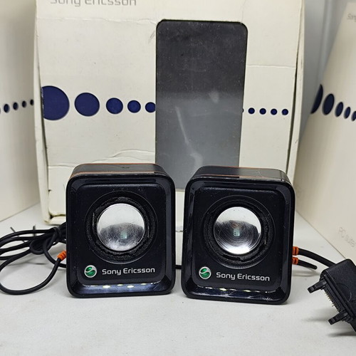 Sony Ericsson MPS-70 vintage external speakers like new with box and manuals