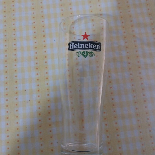 Heineken beer glasses new, set of 6 pieces