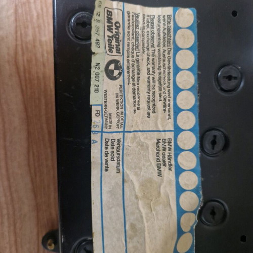 Blaupunkt BMW E36 factory amplifier used