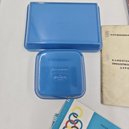 Olympic Airways Collectibles used, memorabilia set