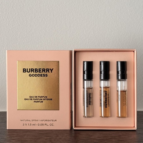 Burberry Goddess Complete Trilogy Discovery Set new, 3 x 1.5ml tester vials