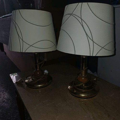 Table lamps set like new