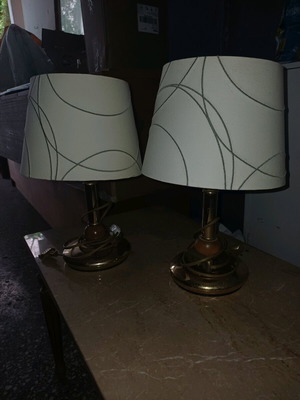 Table lamps set like new