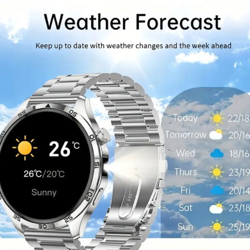 Smart Watch with LED flashlight, UV light, large screen
