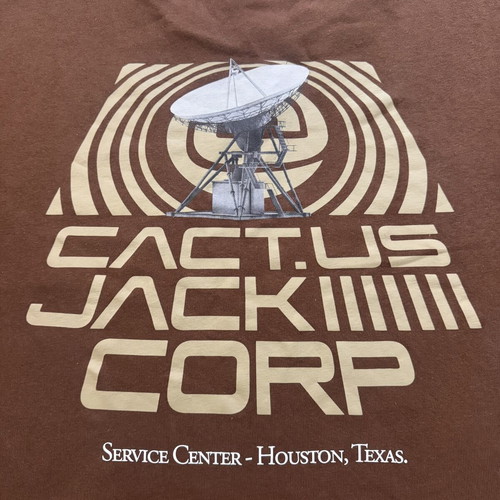 Cactus Jack Nike T-shirt like new, size L, beige and brown