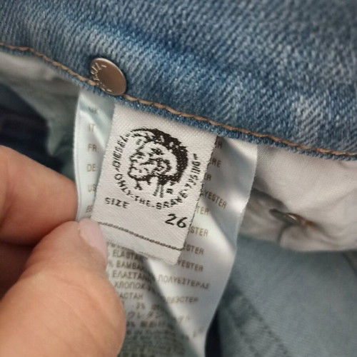 Diesel Bootcut and Flare jeans used, size 26, blue