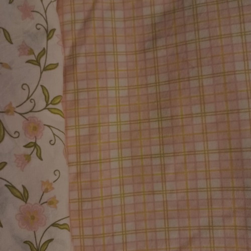 Double bed sheet set like new, 4 pieces