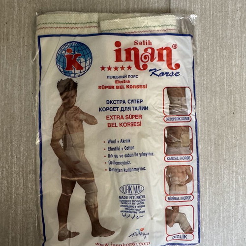 Orthopedic back support belt like new